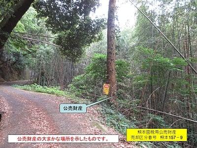 熊本県熊本市北区 西里駅19分 土地 65万円の国税庁公売物件情報 #2
