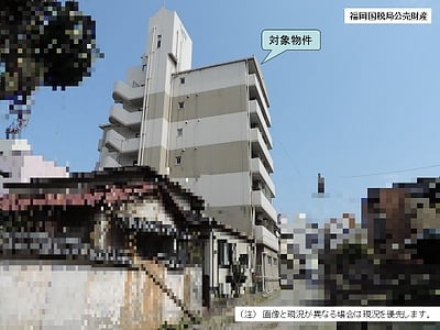 (値下げ) 福岡県久留米市 花畑駅11分 マンション「フォルム久留米六ツ門」71万円の国税庁公売物件情報 #6