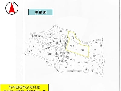 熊本県熊本市北区 西里駅19分 土地 3,488万円の国税庁公売物件情報 #5
