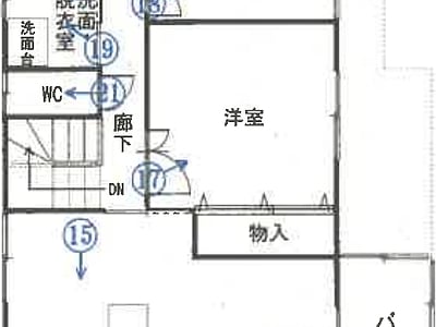 秋田県秋田市 羽後牛島駅18分 戸建て 660万円の競売物件情報 #3