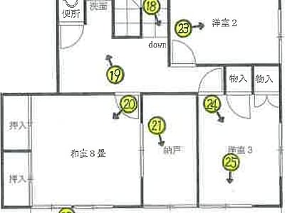 (値下げ) 長崎県佐世保市 山の田駅10分 戸建て 95万円の競売物件情報 #2
