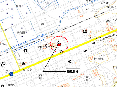 (値下げ) 北海道深川市 深川駅8分 土地 660万円の国有財産売却物件情報 #2