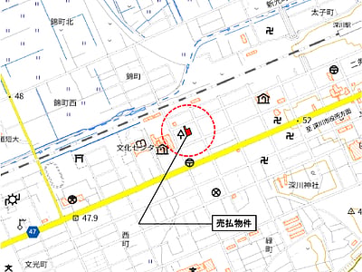 (値下げ) 北海道深川市 深川駅8分 土地 188万円の国有財産売却物件情報 #2