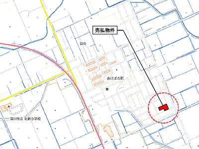 (値下げ) 北海道深川市 深川駅 土地 75万6,000円の国有財産売却物件情報 #2