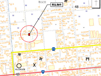 (値下げ) 北海道雨竜郡秩父別町 深川駅 土地 56万8,000円の国有財産売却物件情報 #2