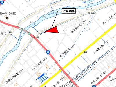 北海道旭川市 永山駅21分 土地 5,600万円の国有財産売却物件情報 #2