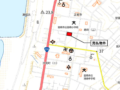 北海道留萌市 土地 595万円の国有財産売却物件情報 #2