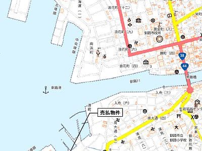 (値下げ) 北海道釧路市 釧路駅 土地 2,790万円の国有財産売却物件情報 #2