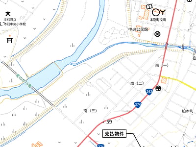 北海道中川郡本別町 土地 431万円の国有財産売却物件情報 #2
