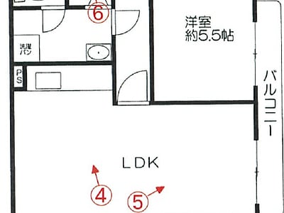 福岡県北九州市小倉北区 城野駅9分 マンション「サンライフ三郎丸」590万円の競売物件情報 #1