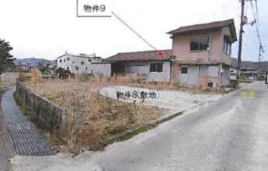 広島県福山市の競売物件 297万円 戸建て 123m&sup2;