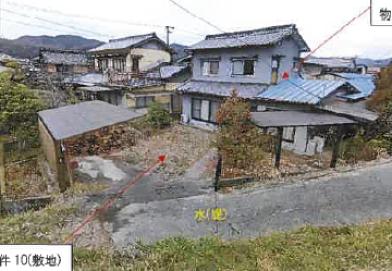 広島県福山市の競売物件 129万円 戸建て 107m&sup2;