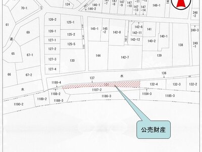 大阪府豊中市 豊中駅21分 農地 86万円の国税庁公売物件 #3