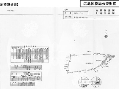 (値下げ) 岡山県総社市 日羽駅13分 農地 54万円の国税庁公売物件 #6