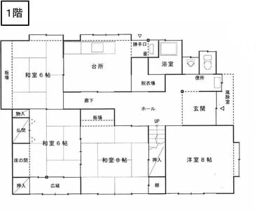 (値下げ) 新潟県新潟市西区 内野駅12分 一戸建て 298万円の国税庁公売物件 #4