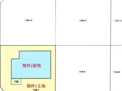 岡山県玉野市 常山駅7分 一戸建て 421万円の競売物件 #1