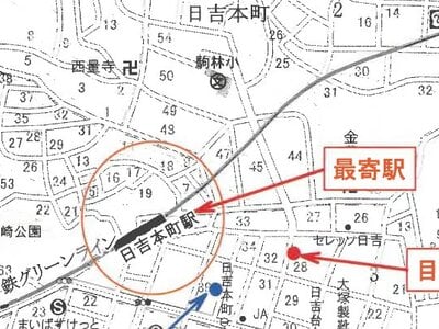 神奈川県横浜市港北区 日吉本町駅4分 マンション「バームハイツ日吉」1,138万円の競売物件 #6