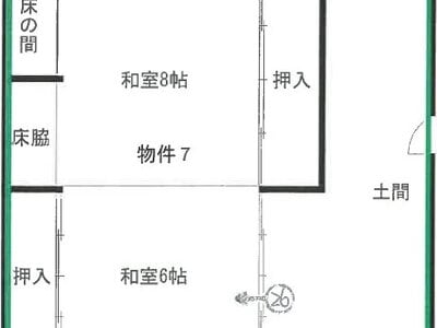 (値下げ) 高知県安芸市 安芸駅8分 一戸建て 718万円の競売物件 #1