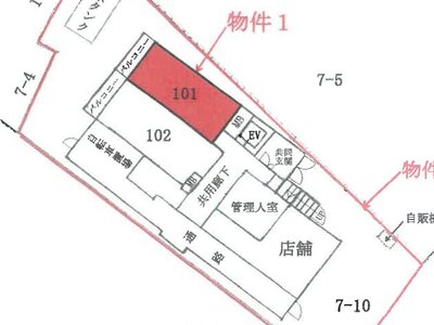 福岡県北九州市小倉北区 香春口三萩野駅5分 マンション「ビブレマンション三萩野」86万円の競売物件 #1