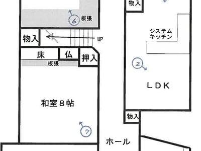 石川県白山市 松任駅21分 一戸建て 941万円の競売物件 #1