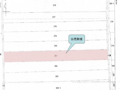 (値下げ) 奈良県天理市 長柄駅26分 農地 119万円の国税庁公売物件 #2