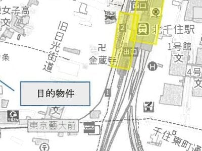 東京都足立区 北千住駅6分 マンション「プレール・ドゥーク北千住」1,216万円の競売物件 #4