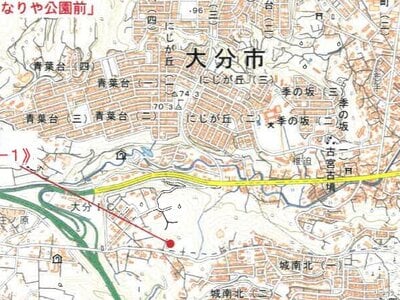 (値下げ) 大分県大分市 西大分駅9分 土地 582万円の競売物件 #12