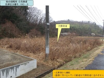 (値下げ) 福島県いわき市 湯本駅 農地 65万円の国税庁公売物件 #2