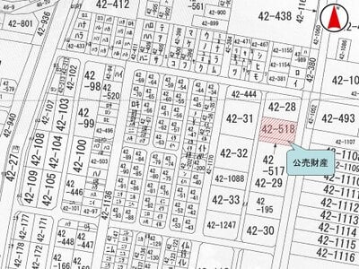 北海道登別市 富浦駅 土地 185万円の国税庁公売物件 #2