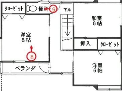 青森県上北郡おいらせ町 向山駅27分 一戸建て 290万円の競売物件 #3