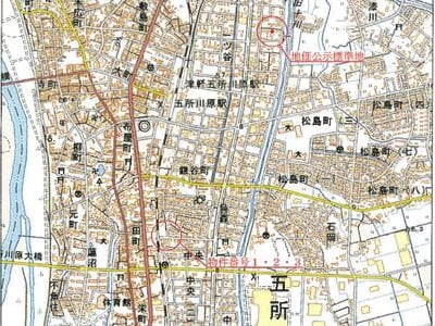 青森県五所川原市 五所川原駅10分 土地 128万円の競売物件 #6