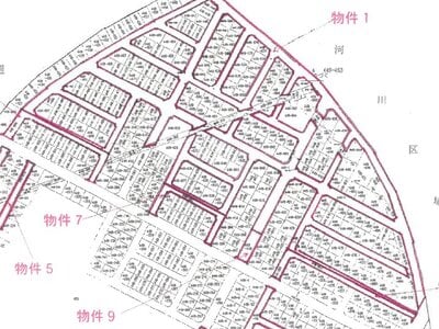 北海道江別市 大麻駅 土地 84万円の競売物件 #1