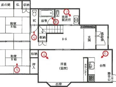 (値下げ) 青森県三戸郡階上町 角の浜駅13分 一戸建て 146万円の競売物件 #1