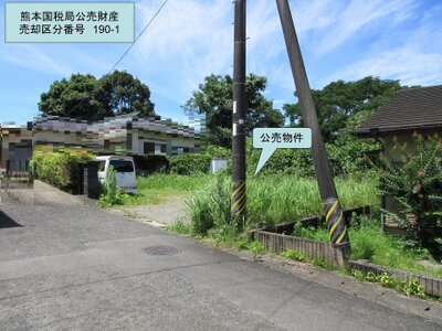 (値下げ) 宮崎県都城市 日向庄内駅26分 土地 100万円の国税庁公売物件 #1