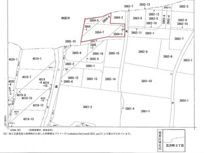 (値下げ) 群馬県桐生市 新桐生駅10分 土地 309万円の官公庁公売物件 #5