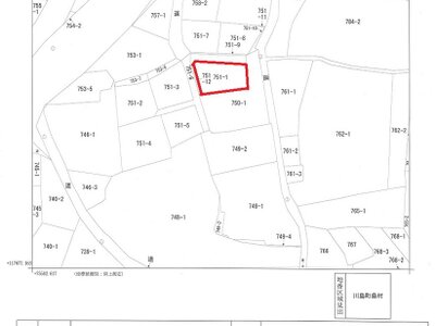 (値下げ) 徳島県吉野川市 阿波川島駅5分 土地 164万円の官公庁公売物件 #10