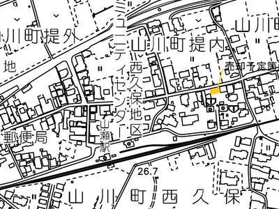 (値下げ) 徳島県吉野川市 山瀬駅3分 土地 237万円の官公庁公売物件 #8