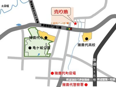 福島県猪苗代町 猪苗代駅28分 土地 168万円の官公庁公売物件 #5