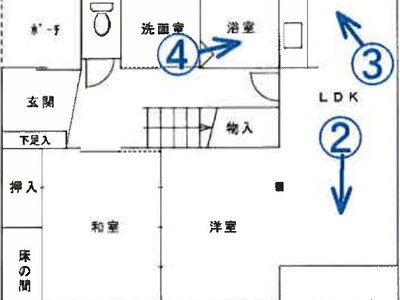 宮城県名取市 館腰駅3分 一戸建て 1,157万円の競売物件 #1