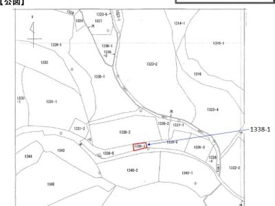 岡山県加賀郡吉備中央町 農地 2,000円の国税庁公売物件 #1
