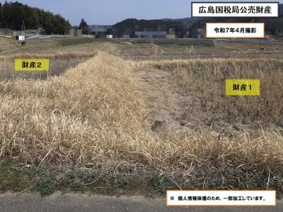 (値下げ) 岡山県加賀郡吉備中央町 農地 18万円の国税庁公売物件 #3