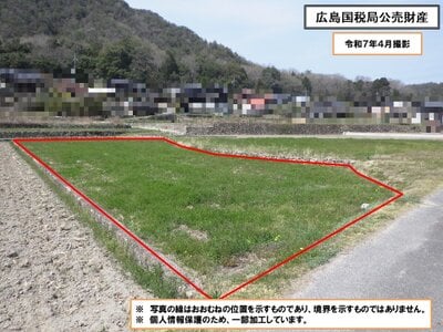 (値下げ) 岡山県総社市 日羽駅13分 農地 27万円の国税庁公売物件 #2