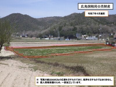 (値下げ) 岡山県総社市 日羽駅13分 農地 38万円の国税庁公売物件 #3