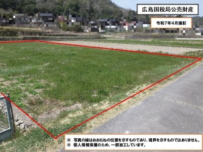 (値下げ) 岡山県総社市 日羽駅13分 農地 40万円の国税庁公売物件 #2
