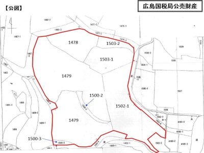 (値下げ) 岡山県加賀郡吉備中央町 農地 68万円の国税庁公売物件 #6