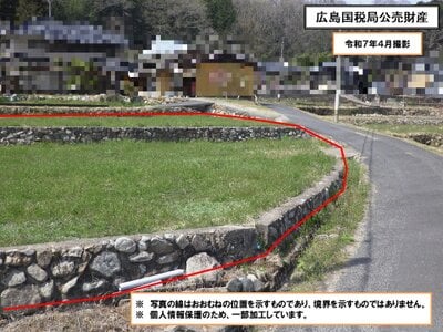 (値下げ) 岡山県総社市 日羽駅13分 農地 80万円の国税庁公売物件 #5