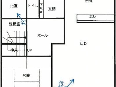 宮城県亘理郡山元町 山下駅3分 戸建て 70万円の競売物件 #1