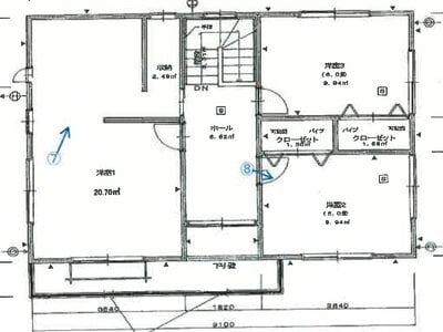 宮城県柴田郡大河原町 北白川駅14分 戸建て 412万円の競売物件 #2