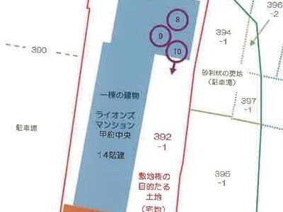 山梨県甲府市 金手駅11分 マンション「ライオンズマンション甲府中央」220万円の競売物件 #1