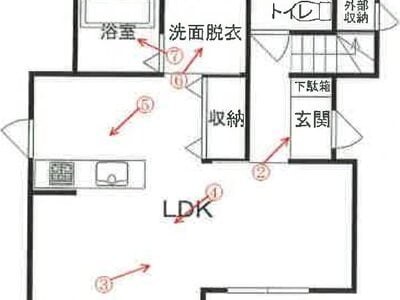福岡県久留米市 南久留米駅16分 戸建て 1,016万円の競売物件 #1